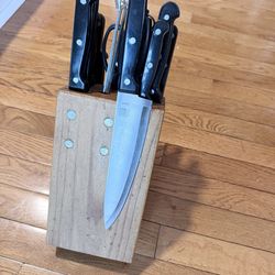 21 Piece Knife Set & Knife Block