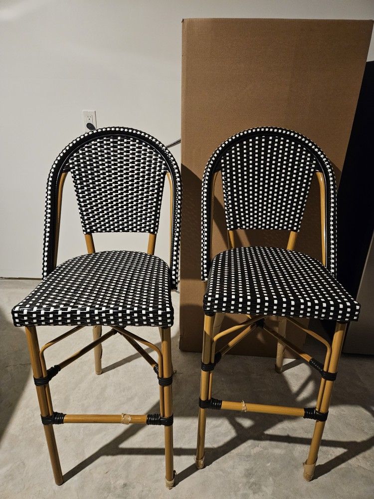 Patio Bar Stools - New (Martha Stewart)