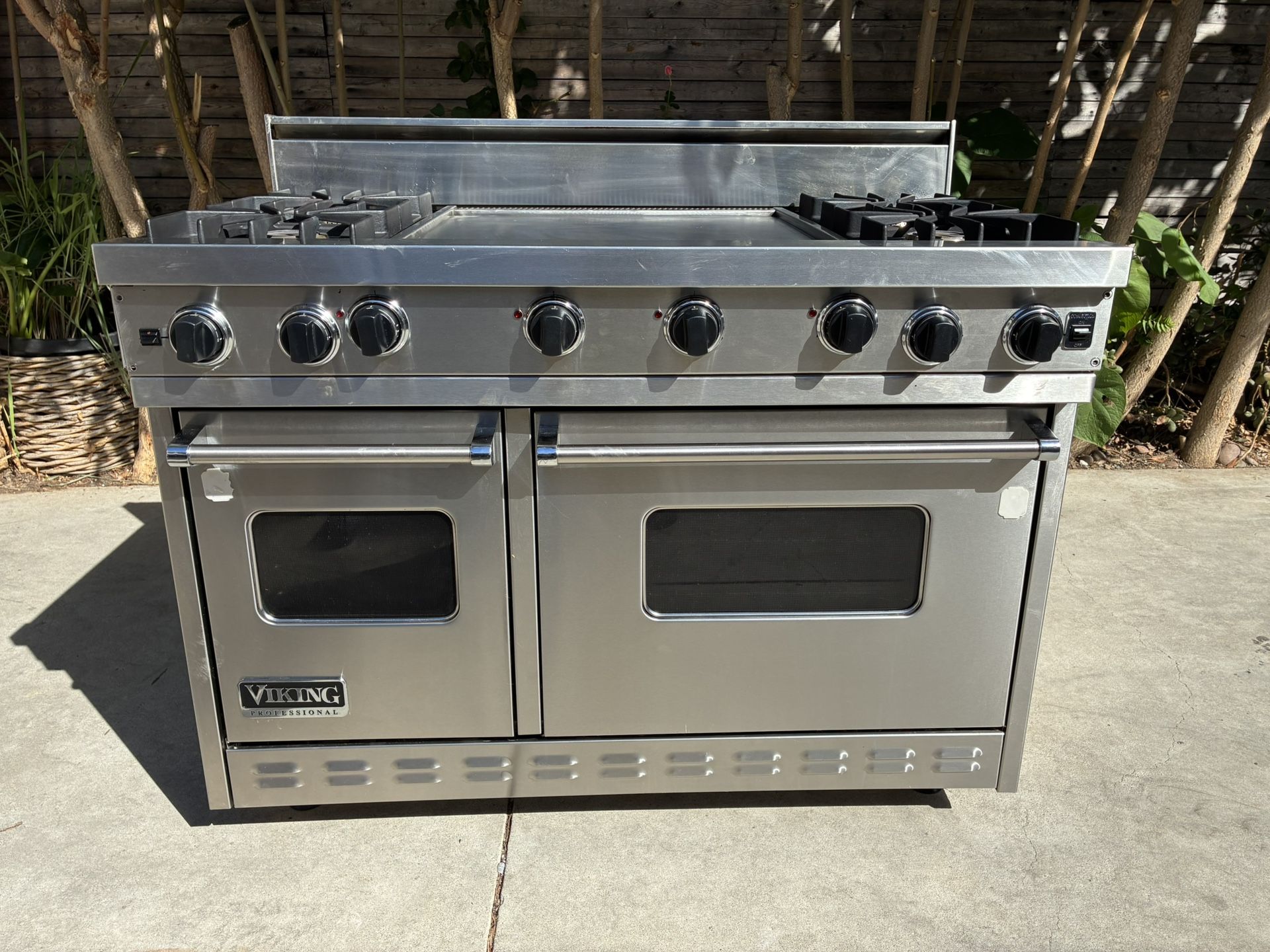Viking Professional 48 Inch Range Stove Oven Cook