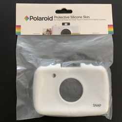 Polaroid Protective Silicone Skin for Polaroid Snap Digital Camera - White