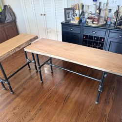 Sycamore Wood live Edge Desk/tables