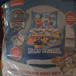 Toddler Bed Set Paw Patrol 