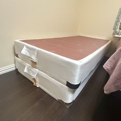Free 2 Twin Size Boxspring Mattress (barley used)