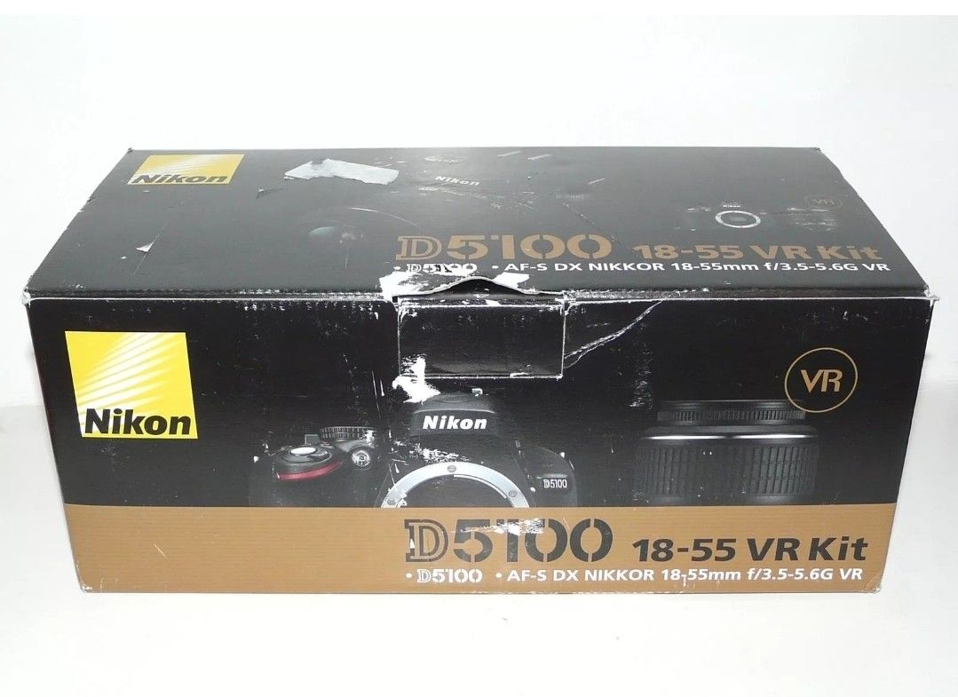 NIKON D5100 16.2MP Digital SLR Camera with 18-55mm VR Kit