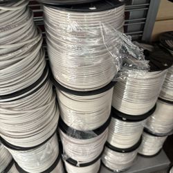 New Wire Cable # 10 White