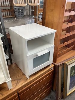 Small White Nightstand