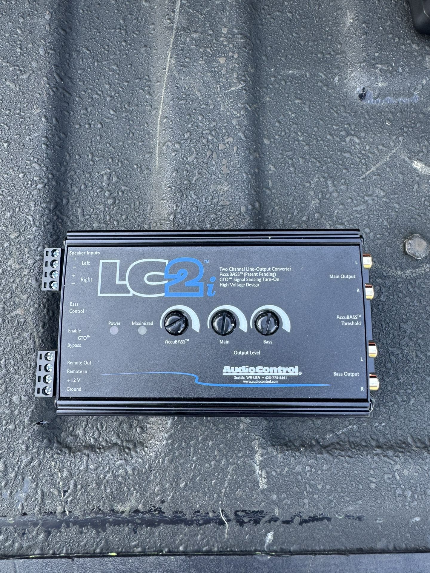 Audio control LC2I Line Output Converter