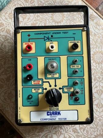 Clark "Handyman" component tester (Forklift and more)