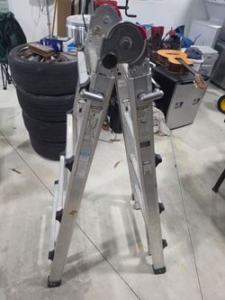 Aluminum Multi-Position Folding Ladder