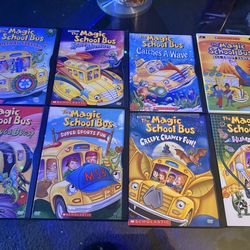 Magic School Bus DVD Collection (8 Movies) – Kids Educational Bundle