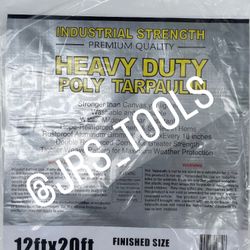 12x20 Heavy Duty Tarp Lona New! 