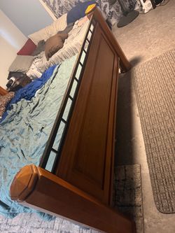 Solid Wood Headboard/Footboard