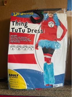 Women’s Thing 1/2 Tutu Halloween Costume