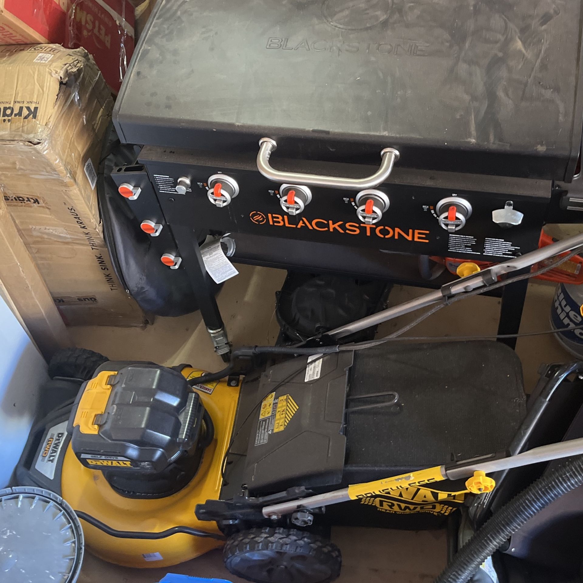 Dewalt 60v Mower. No Batteries Included 