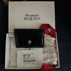 Alexander McQueen Wallet/Card holder (Black)