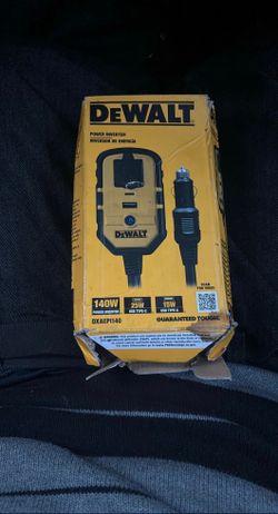 140-Watt Portable Car Power Inverter With USB Ports