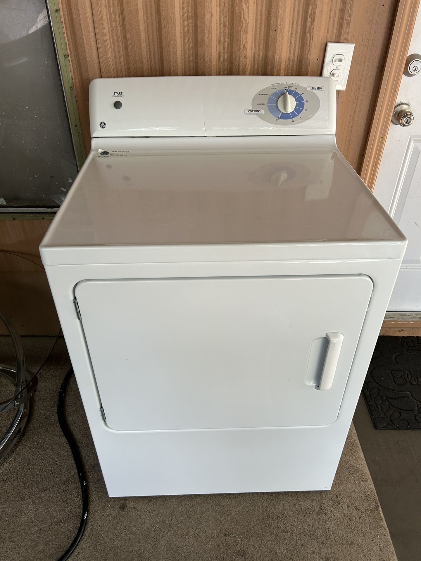 Ge Electric Dryer 