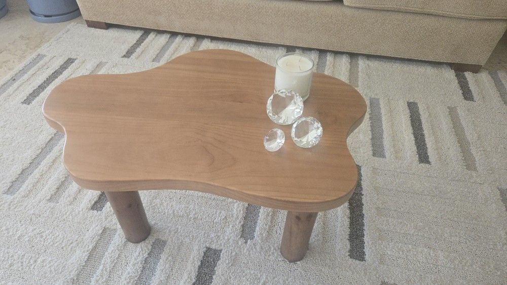 Coffe Table Style Guyii Walnut Color