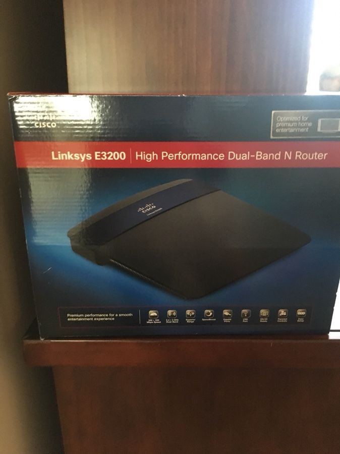 Linksys E3200 Router