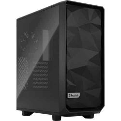 Fractal Design Meshify 2 Compact Black - Dark Tinted Tempered Glass - ATX Flexible High-Airflow Window Mid Tower 
