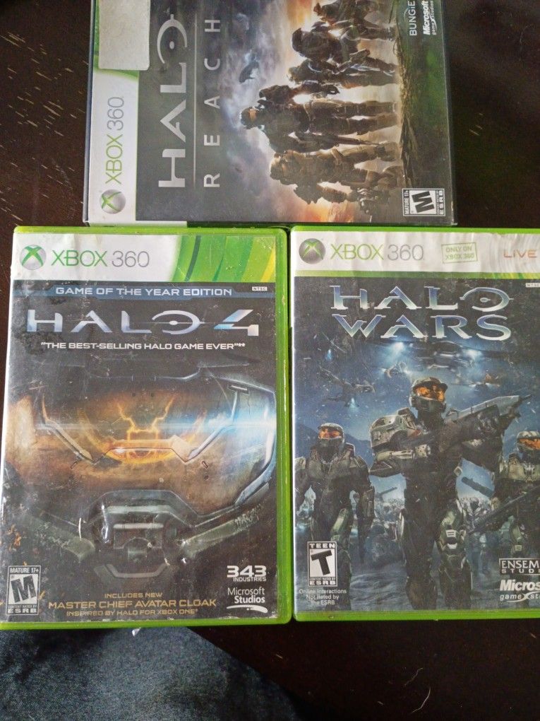 Halo Xbox 360 Games 