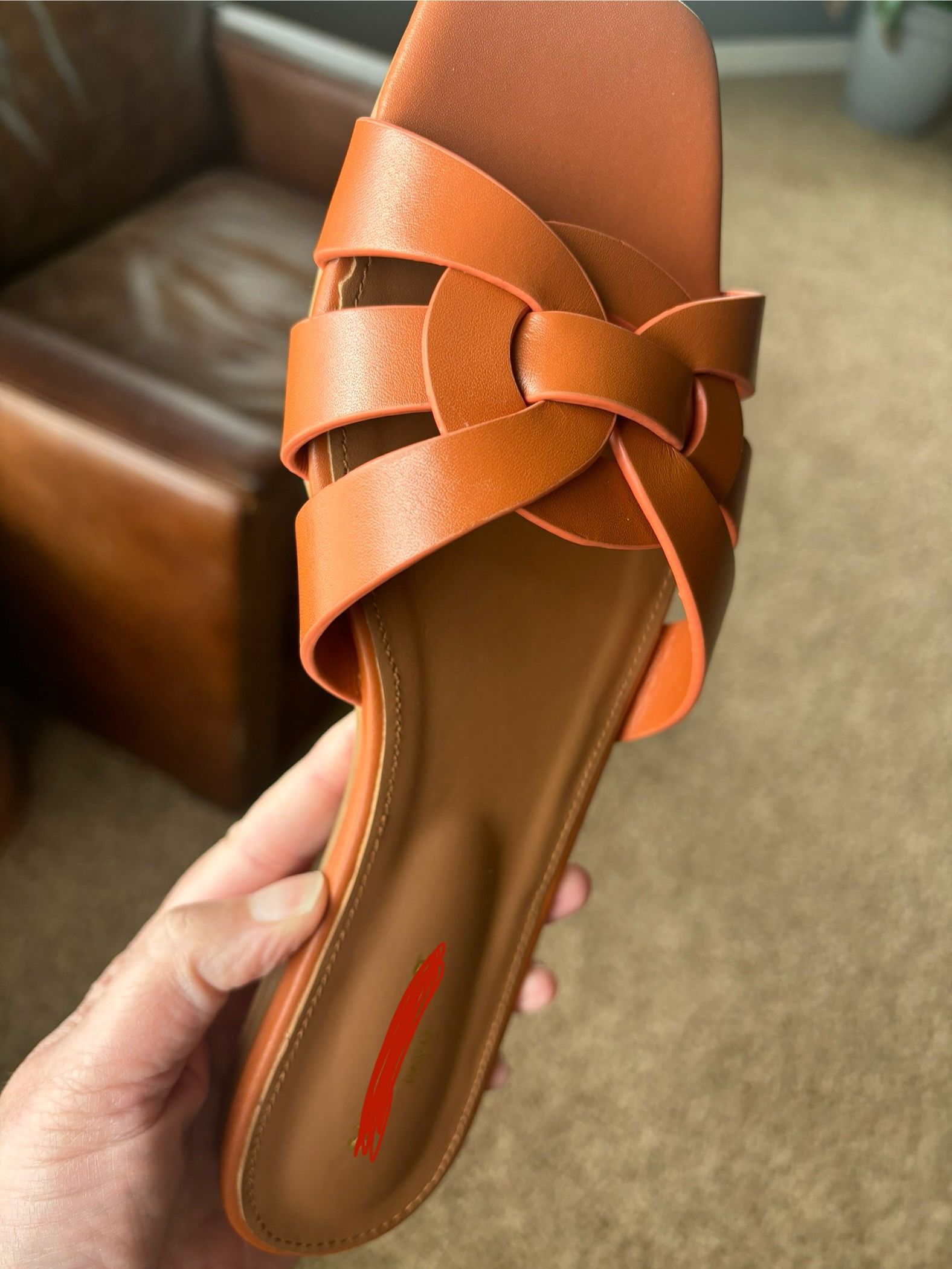 2 Pairs Brand New Summer Sandals Designer Dupes