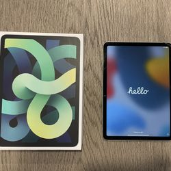 Apple iPad Air (4th Generation) 2020 64GB, Wi-Fi, 10.9in Green with Apple Pencil