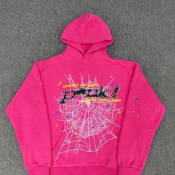 Pink Sp5der Hoodie