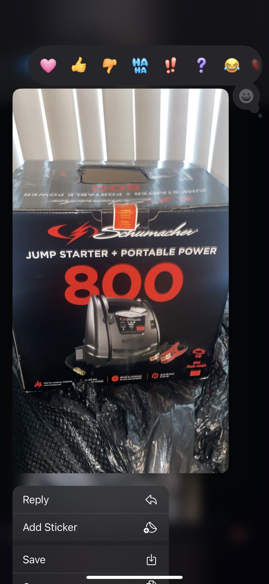 Jump starter + portable power