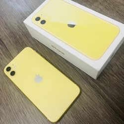 iPhones 11 256GB New In Box Unlocked Yellow