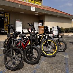 Electric Bikes (Take It Home In Payments/ llévatelo a casa en pagos) 