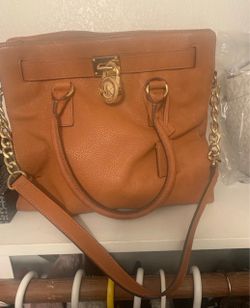 Michael Kors Hamilton Leather Tote Bag