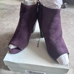 Marc Fisher- Novice, Shootie-  Eggplant 8.5M