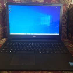 Laptop Dell 15" 4gb Ram, 500gb STORAGE, Windows 10
