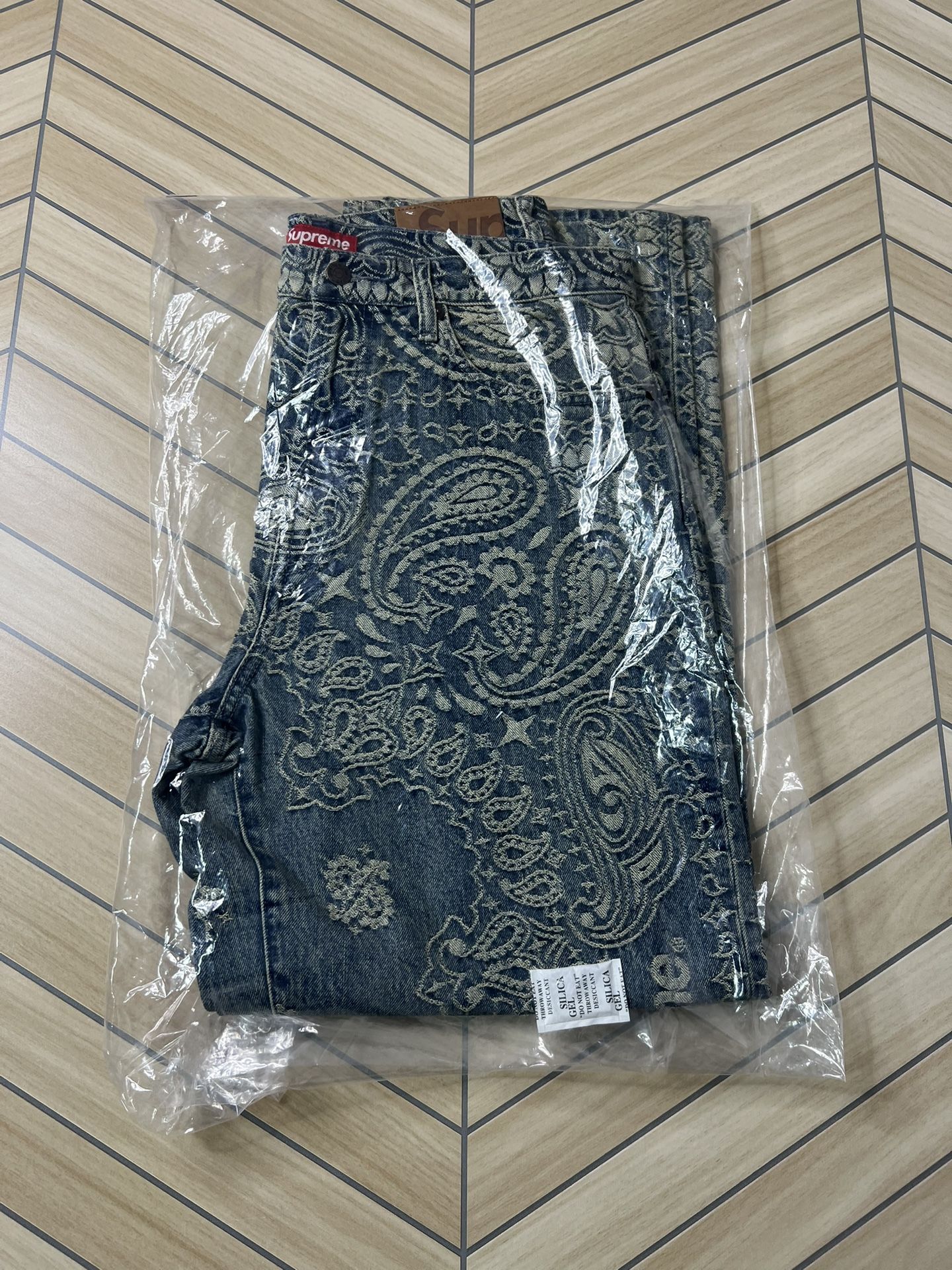 Supreme Jacquard Bandana Jeans