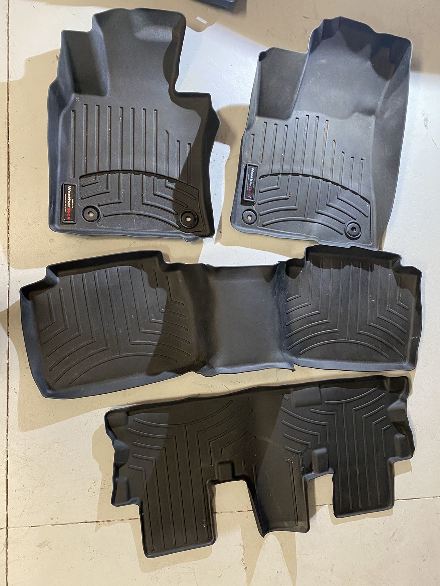 Weathertech - Toyota highlander floorliner (15 -19)