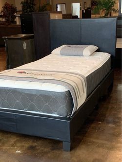 BRAND NEW TWIN BED FRAME AND MATTRESS/FAST DELIVERY