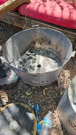 Smoker and small fire pit