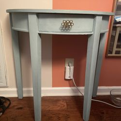 Mint green Side Table 