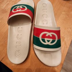 Authentic Gucci Slides Mens 12-13