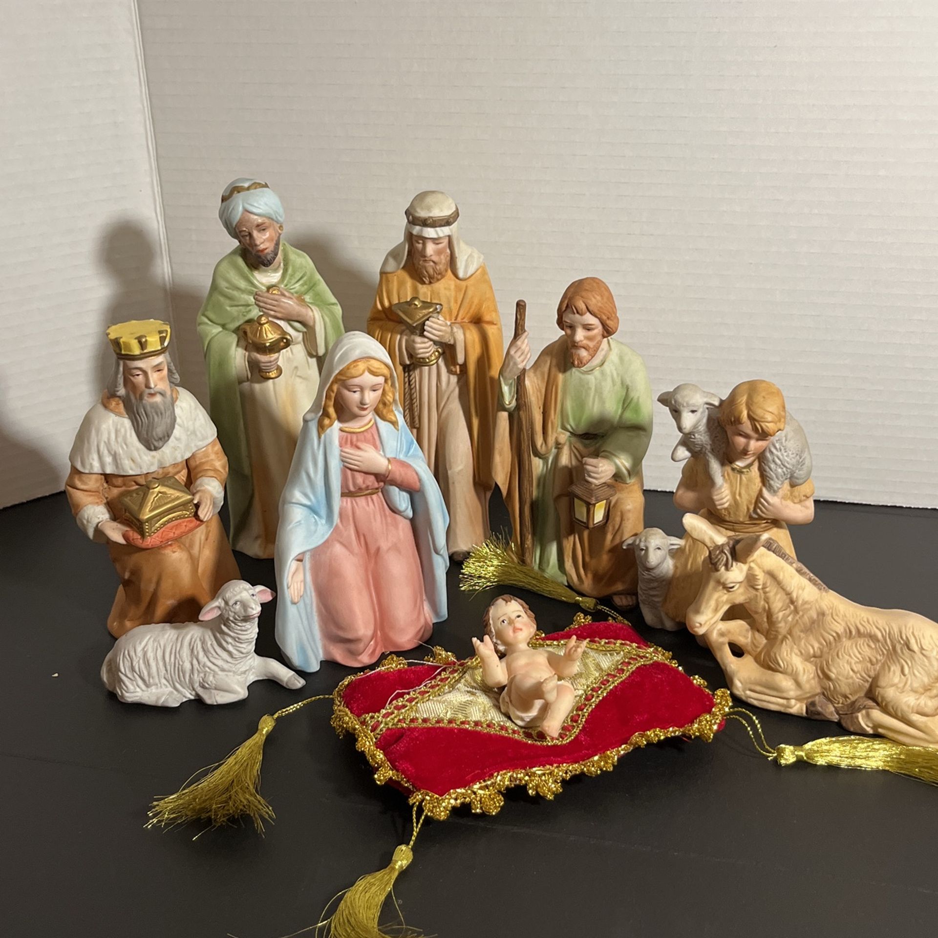 9 Piece Home Interior Nativity Set