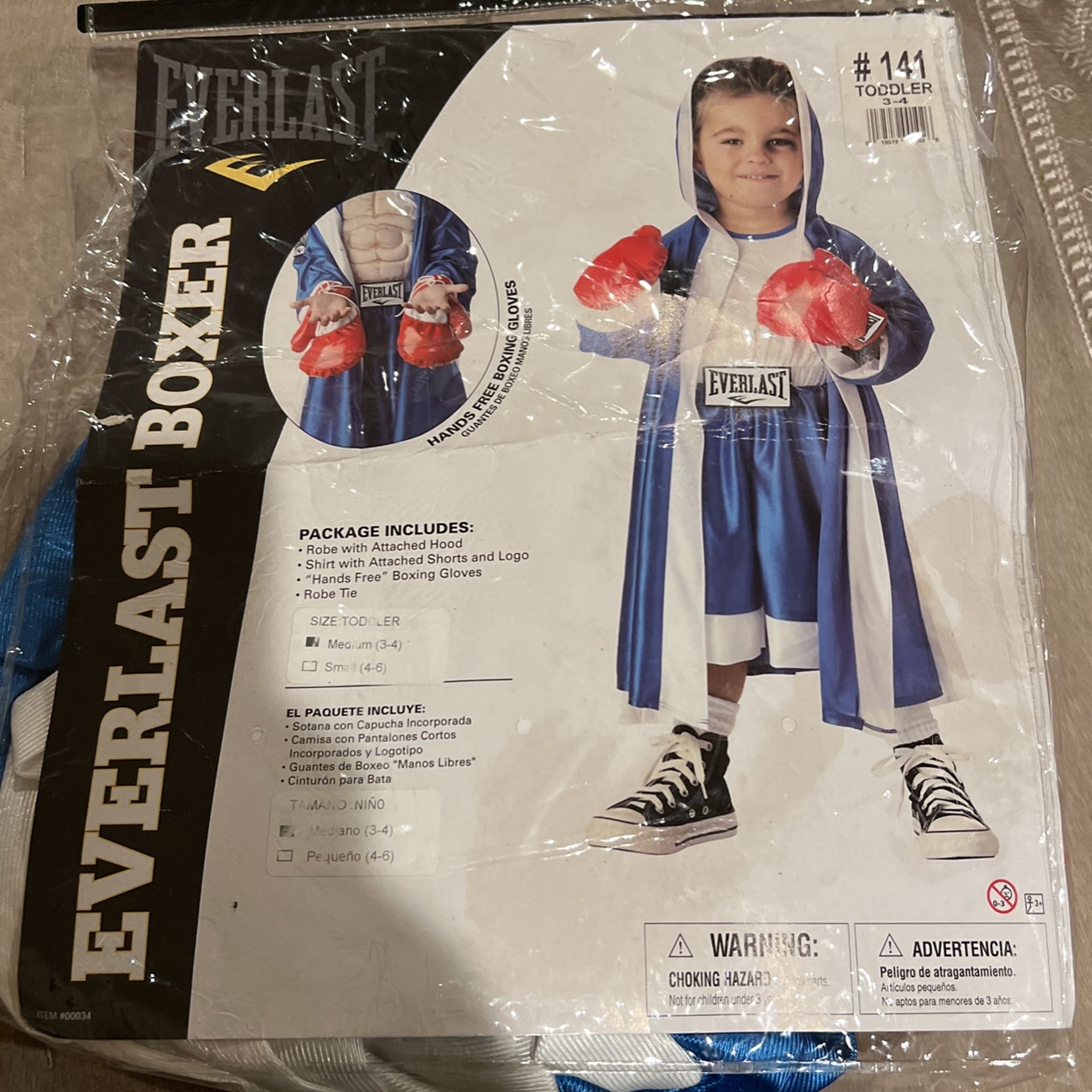 Everlast Boxer Size 3-4