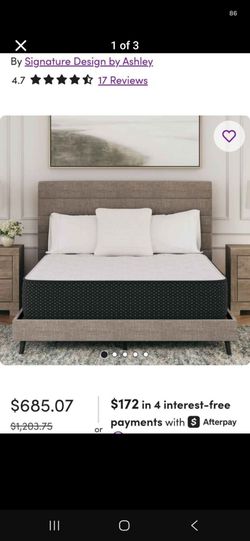 Ashley 12"thick mattress