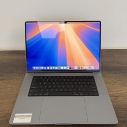 16" MacBook Pro M1 Pro 10 Core*500GB SSD*16GB RAM