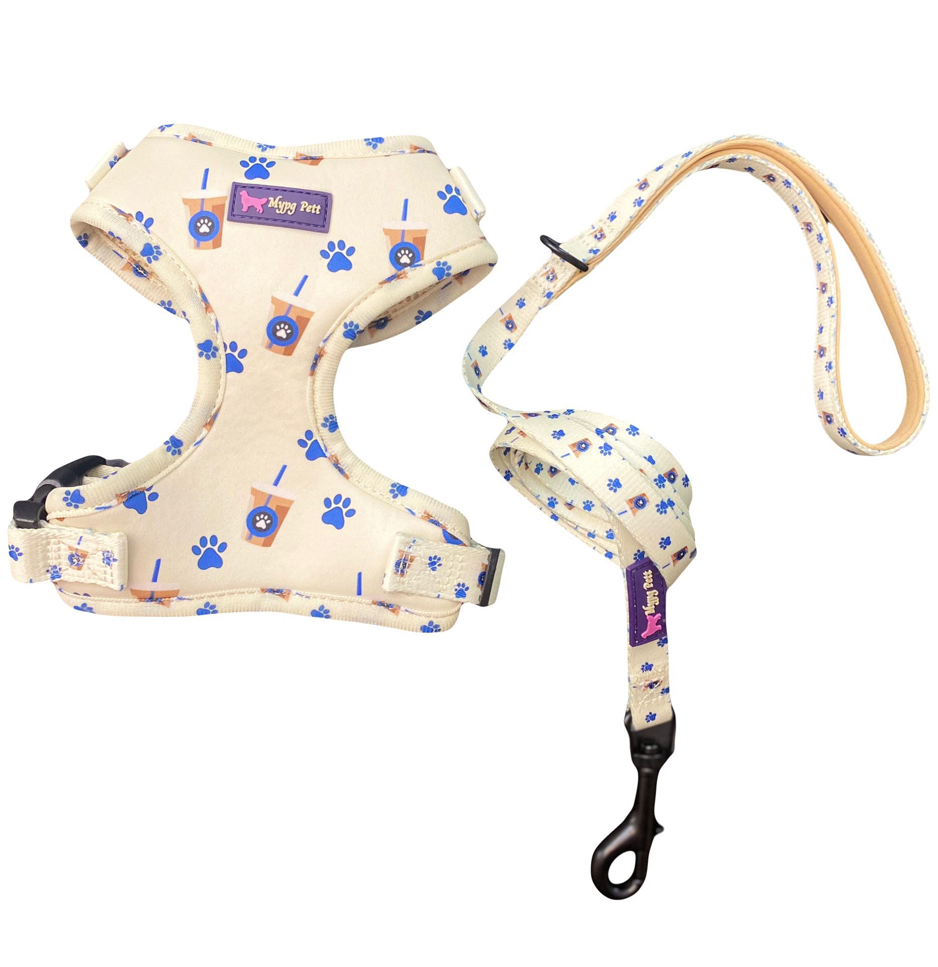 New Dog Harness and Leash Set . Size: Small - Medium 