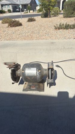 6 inch bench grinder
