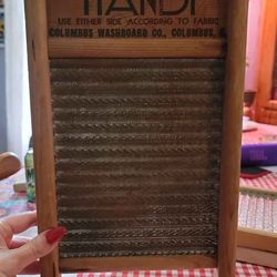 3 Antique Washboards