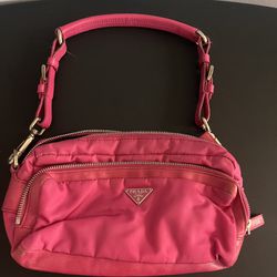 Vintage Prada Pink Crossbody Bag