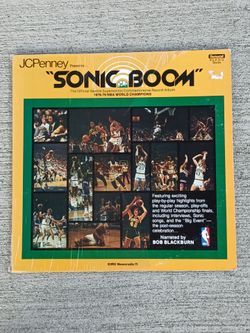 "SONIC BOOM" (1979) Seattle SuperSonics Commemorative