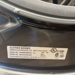 Samsung Washer And Dryer 